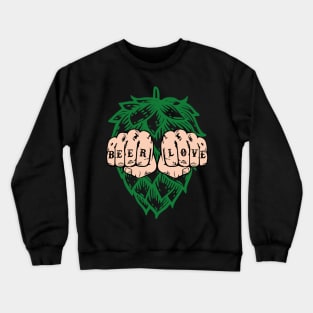 Beer Love Fist IPA Crewneck Sweatshirt